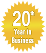 18 years in business