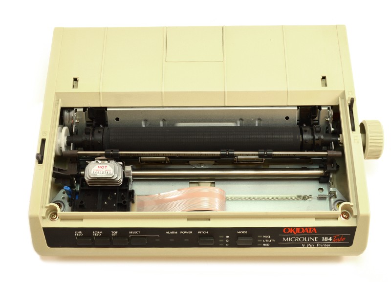 Okidata Microline 184 Turbo Parallel Printer Standard