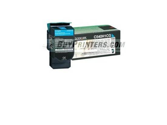 Lexmark High Yeild Return Toner Cyan C540A1CG