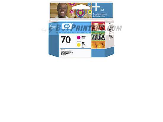 HP #70 Magenta & Yellow Printhead