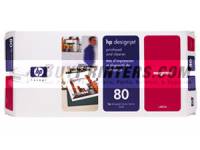 HP #80 Magenta Printhead and Cleaner HP #80 Magenta Printhead and Cleaner