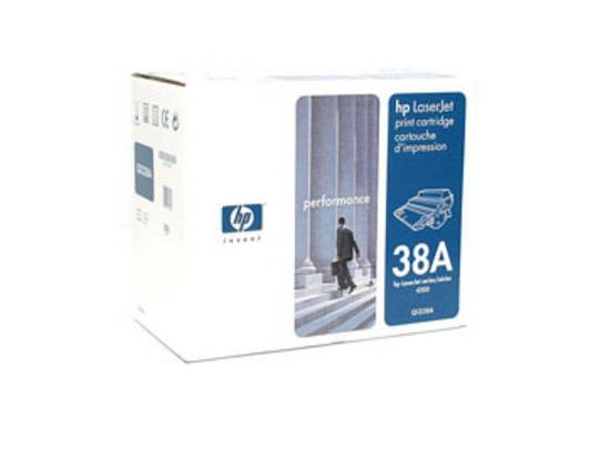 HP OEM 38A Black Toner Cartridge (Q1338A)