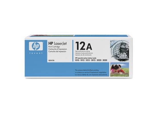 HP Q2612A OEM Black Toner Cartridge