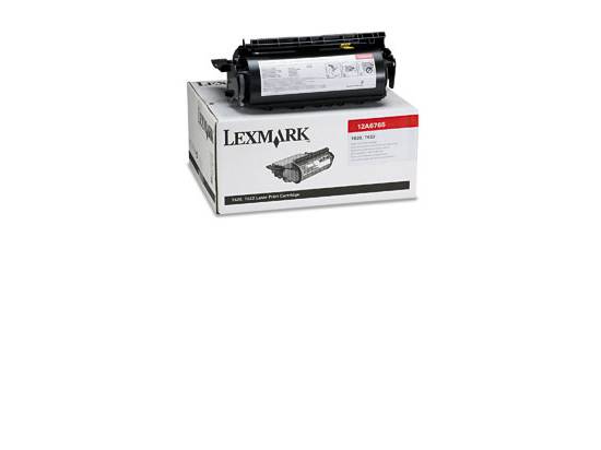 Lexmark 12A6765 Black Toner Cartridge Remanufactured MICR