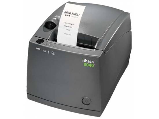 Ithaca 8040 Receipt Printer - Black 