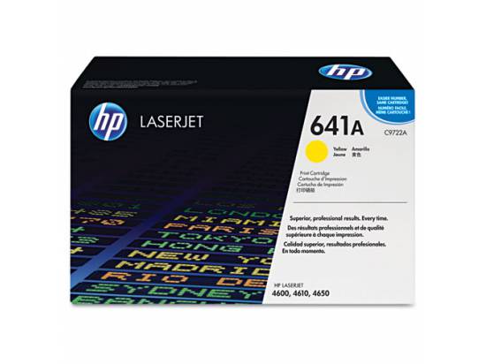 HP 4600 OEM Toner Yellow C9722A