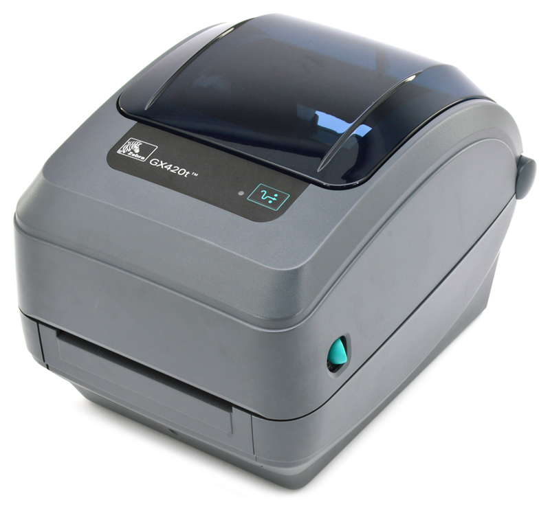 Zebra GX420T Parallel Serial USB Thermal Label Printer