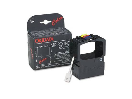 Okidata Microline 590 / 591 Color Ribbon - OEM *Requires Color Kit * (52106002)