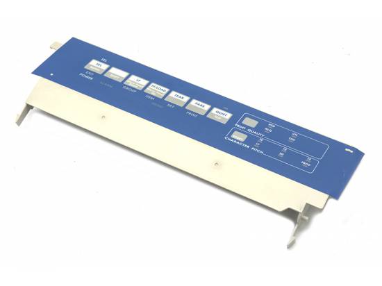 Okidata Microline 420 Control Panel Blank