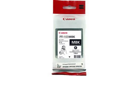 Canon IPF 103MBK Matte Black Ink Tank