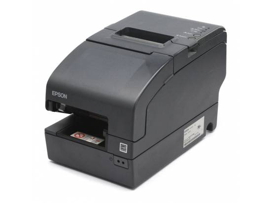 Epson TM-H2000 M255A USB Dual Function Receipt / Endorsement Printer  Gray