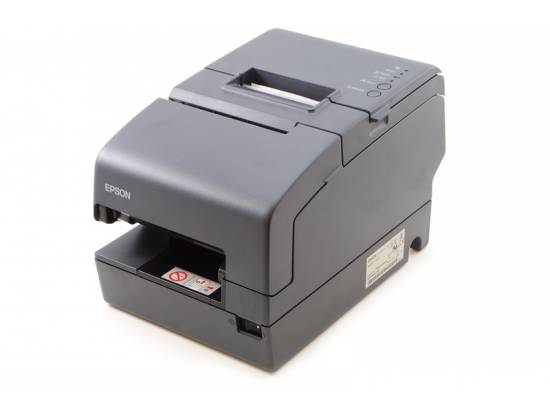 Epson TM-H6000IV Serial & USB Multifunction Printer w/ MICR & Validation - Black
