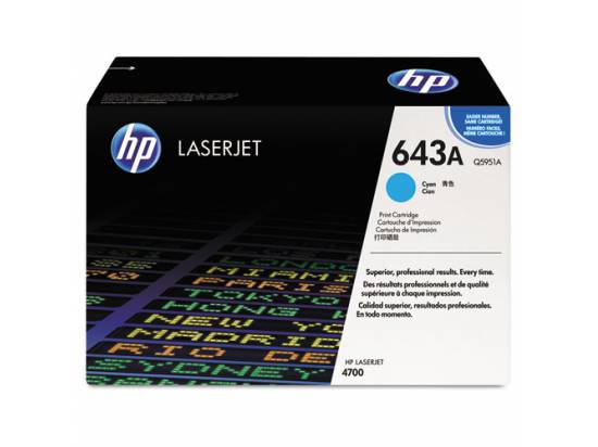 HP 4700 OEM Toner Cyan Q5951A