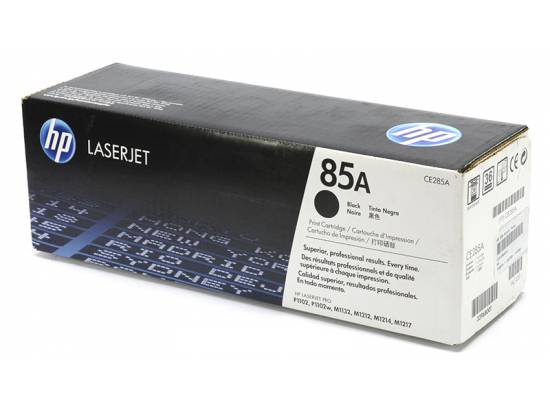 HP OEM 85A Black Toner Cartridge (CE285A)