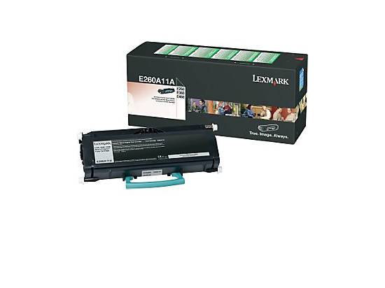 Lexmark Standard yeild OEM Black Toner E260A11A