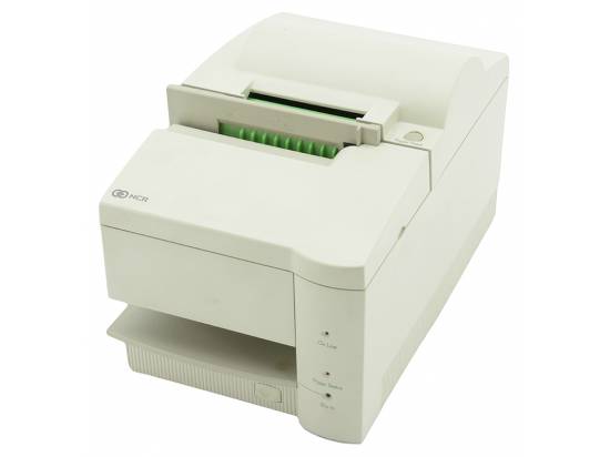 NCR 7141 9-Pin Serial Receipt Printer (7141-0402-9001) - White - Grade A