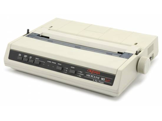 Okidata Microline 182 Turbo Printer  Epson / IBM Emulation (GE5250U)