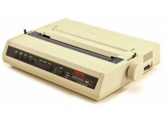 Okidata Microline 184 Turbo Parallel Printer Standard Emulation (62408901)